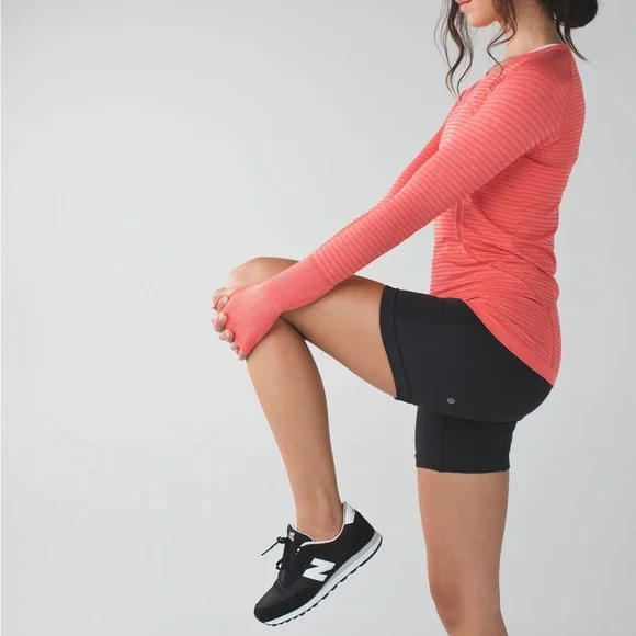 Lululemon  swiftly tech Coral Long Sleeve Top - Picture 3 of 16